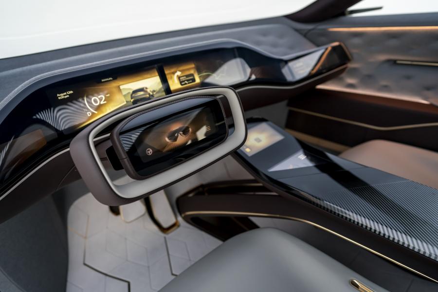 Панель приборов Infiniti QX Inspiration 2019 года  (фото 40 из 159)